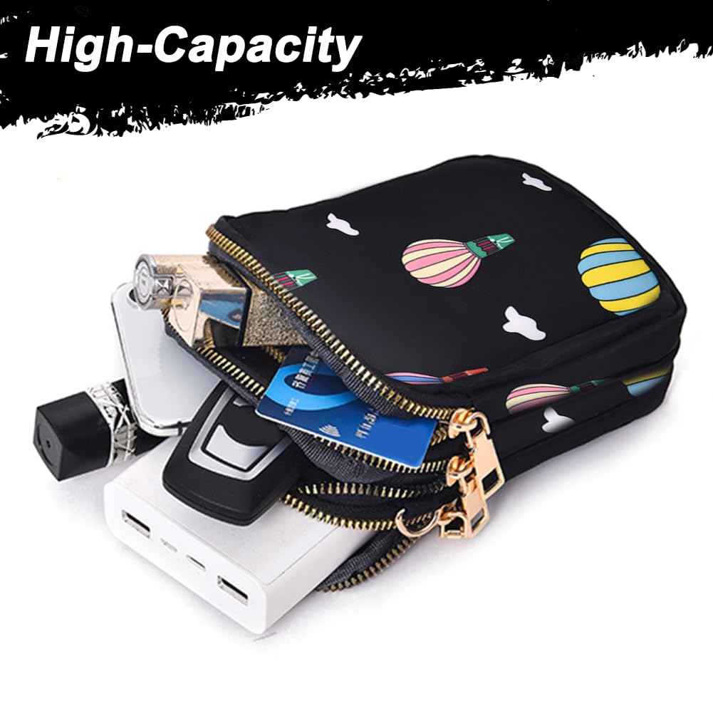 JANKS Small Crossbody Bag for Women Mini Cell Phone Bag Travel Pouch Wallet Purses Adjustable Over Shoulder Strap - Image 5