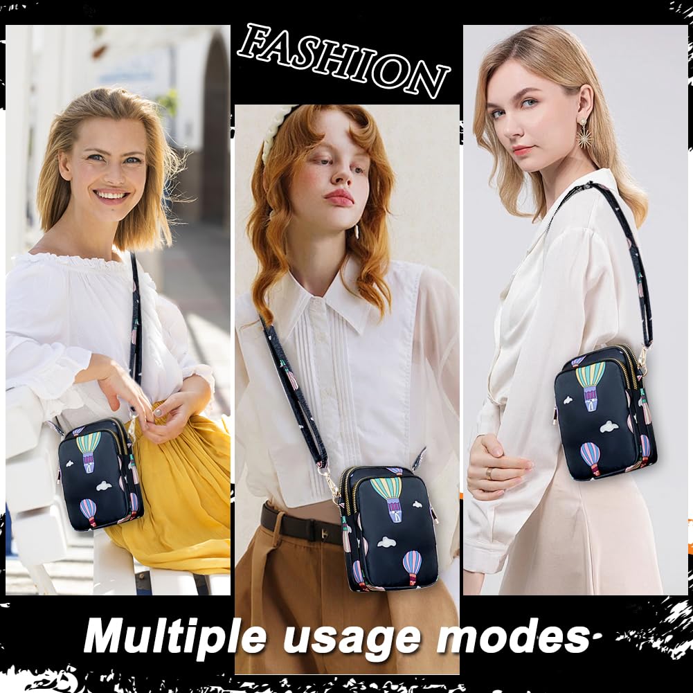 JANKS Small Crossbody Bag for Women Mini Cell Phone Bag Travel Pouch Wallet Purses Adjustable Over Shoulder Strap - Image 6