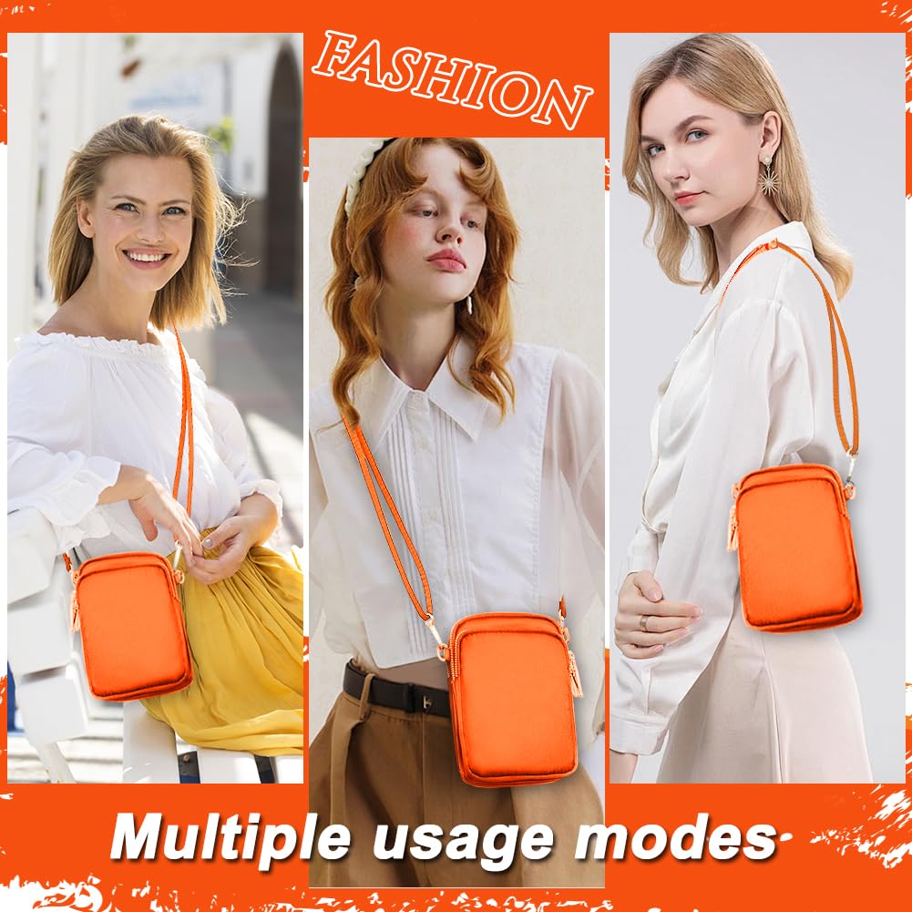 JANKS Small Crossbody Bag for Women Mini Cell Phone Bag Travel Pouch Wallet Purses Adjustable Over Shoulder Strap - Image 6