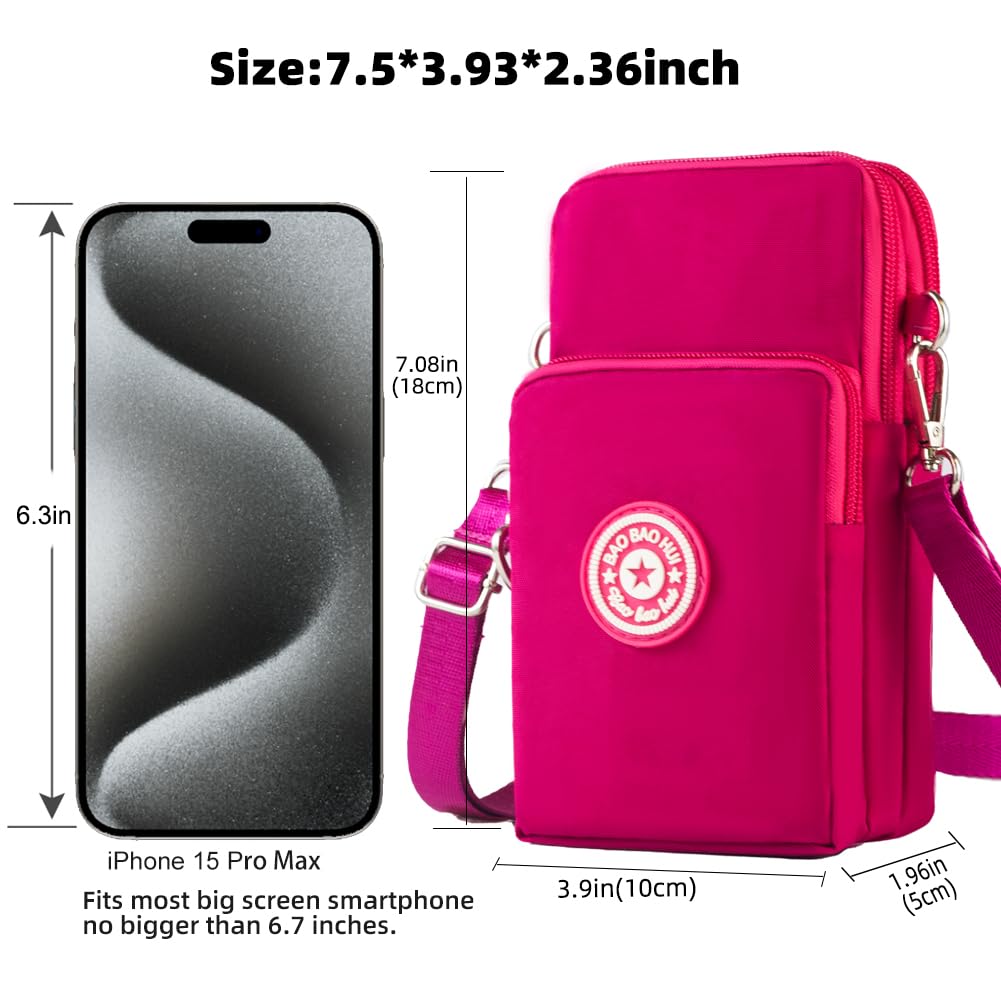 JANKS Small Crossbody Bags for Women Mini Cell Phone Purses Handbag Shoulder Bag - Image 4